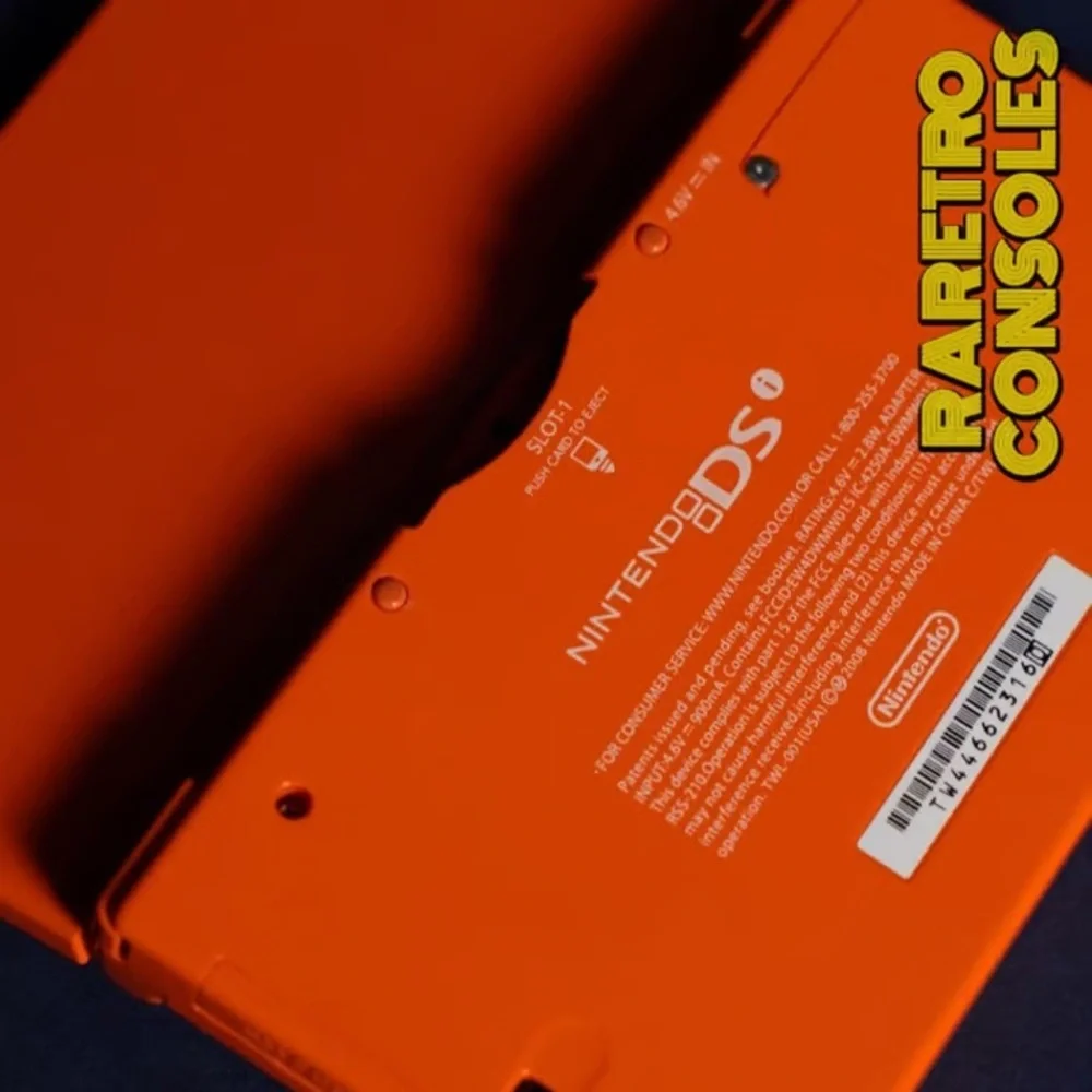 Nintendo DS Lite Vibrant Orange Handheld Console